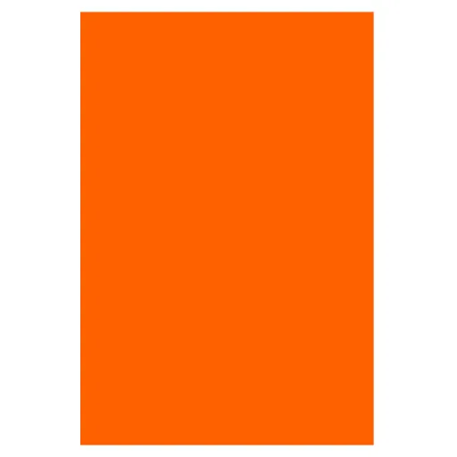 Cartolina 50x65 Laranja Fluorescente – Makro Paper