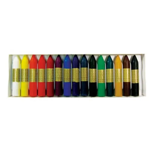Lápis de Cera 15 Cores - Manley