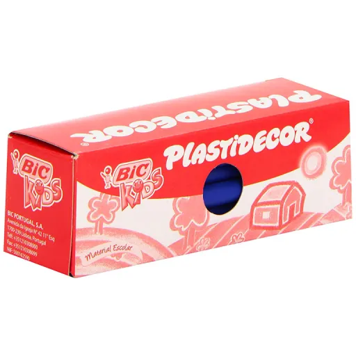 Lápis de Cera Azul 25 Un. - Plastidecor BIC