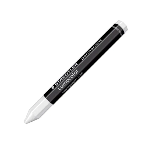 Lápis de Cera Branco - Staedtler Omnigraph