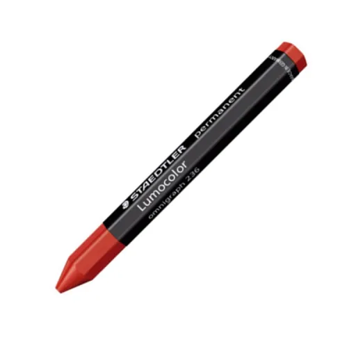 Lápis de Cera Vermelho Omnigraph - Staedtler