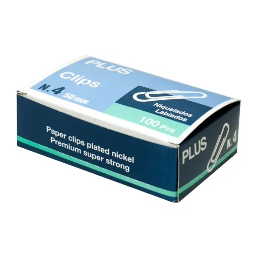 Clips Plus Nº4 50mm 100 Un.