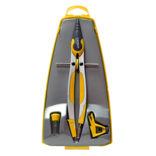 Compasso BK-510 Micro Métrico 17 cm Laranja – Campus