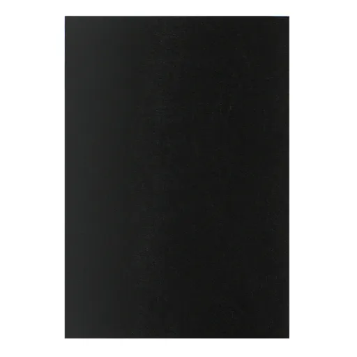 Contra Capa A4 500 Microns Preto – Embalagem com 100 Unidades