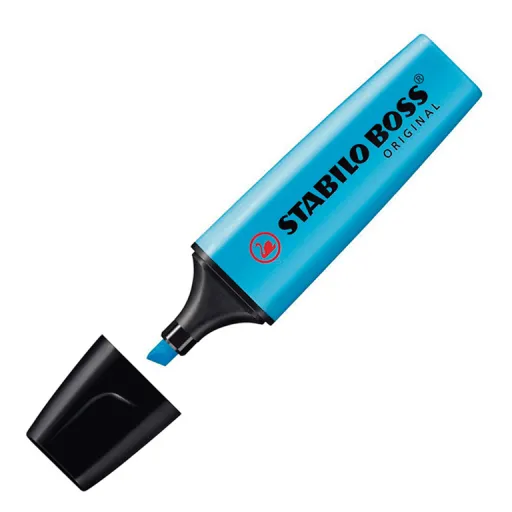 Marcador Fluorescente Stabilo Boss Azul - Stabilo