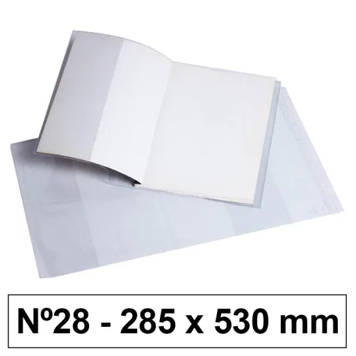 Capa Forra Livro PVC Nº 28 120M 285x530mm