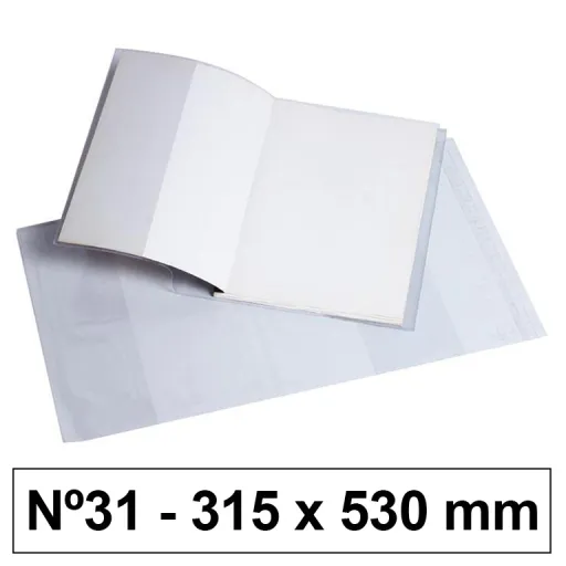 Capa Forra Livro PVC Nº 31 120M 315x530mm