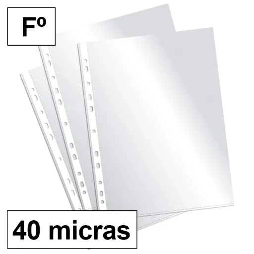 Sacas Catálogo Plus 40 Microns Folio Cristal 2 Packs com 100 Unidades ( Bolsa Catálogo / Micas )