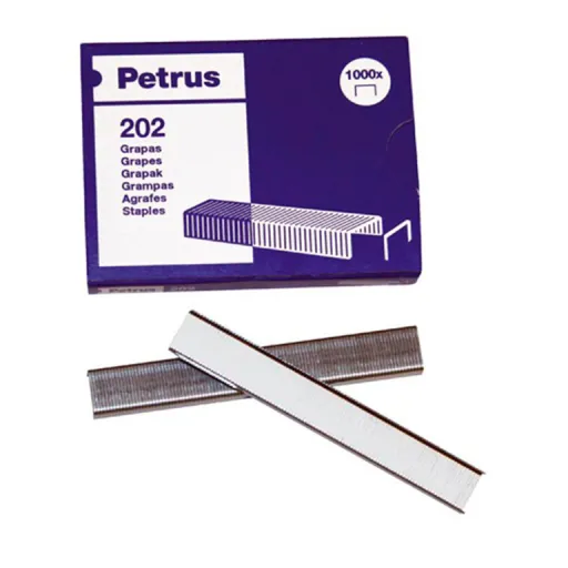Agrafes Petrus Nº 202 Cx 1000 Un