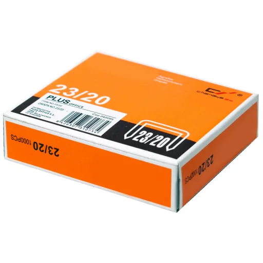 Agrafes Plus Nº 23/20 Cx 1000 Un.