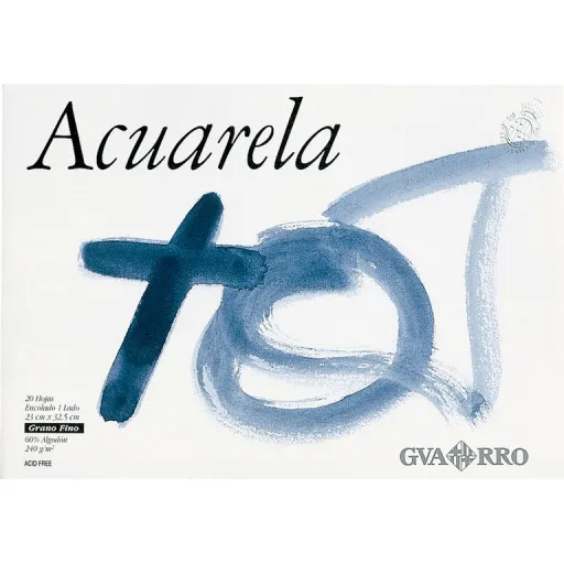 Bloco de Desenho para Aguarela 50x70 cm 25 Fls 240g - Guarro