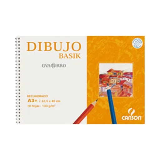 Papel Vegetal Basik A3 130 gr  250Fls Canson