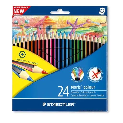 Lápis de Cor 24 Cores - Staedtler Noris
