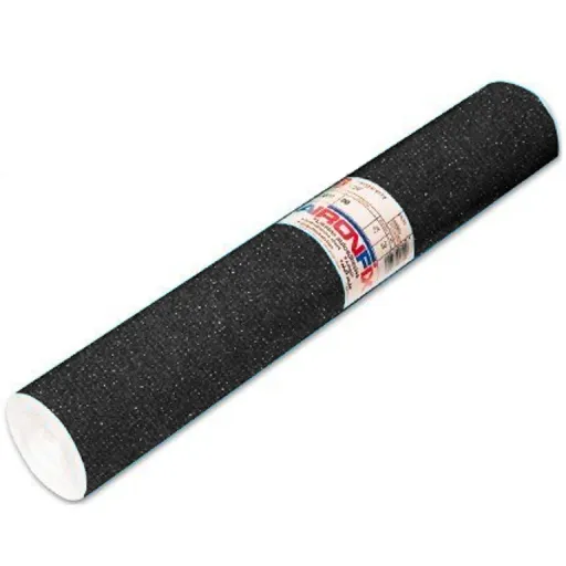 Papel Autocolante Aironfix Veludo 0,45x10m Preto