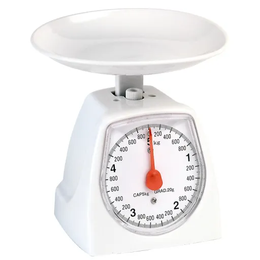 Balança para Cartas Mk Plástico Branco 5KG