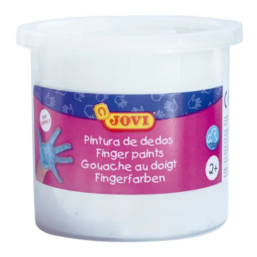 Pintura de Dedos Jovi 125ml Branco 5 Un.