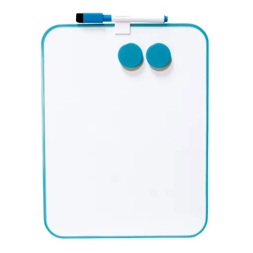 Plus Office – Quadro Branco Mk Magnético 21,6x28cm Azul