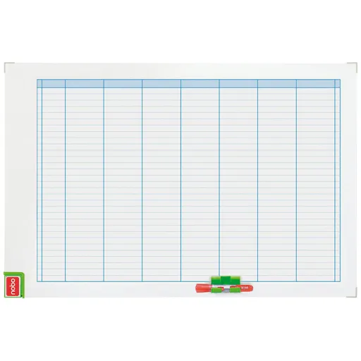 Quadro Branco Planning Nobo 60x90 cm Semanal
