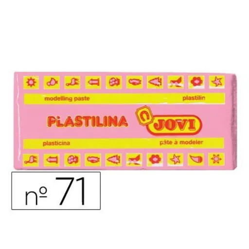 Plasticina em Barra 150g – Rosa – Jovi
