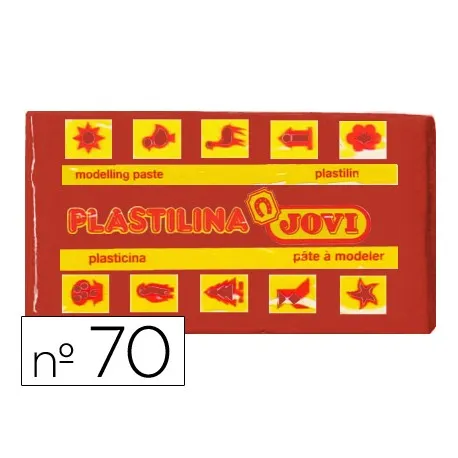 Plasticina Pequena 50g – Castanho – Jovi