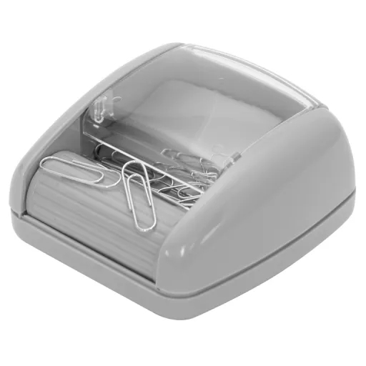 Porta Clips Plus 340 Magnético Cinza