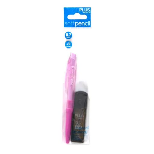 Lapiseira Plus Softpencil 0,7mm+Mina