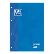Recargas de Folhas Oxford A4 80 Fls Quadricula 5mm Azul – Oxford