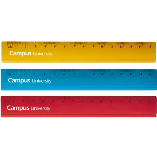 Régua Metálica 15 cm Cores – Campus