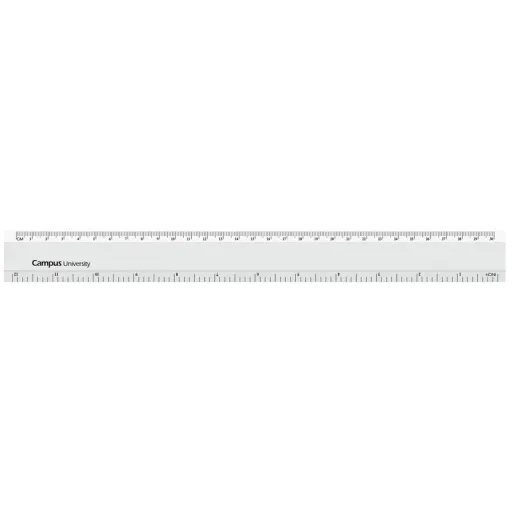 Régua Metálica 30 cm – Campus
