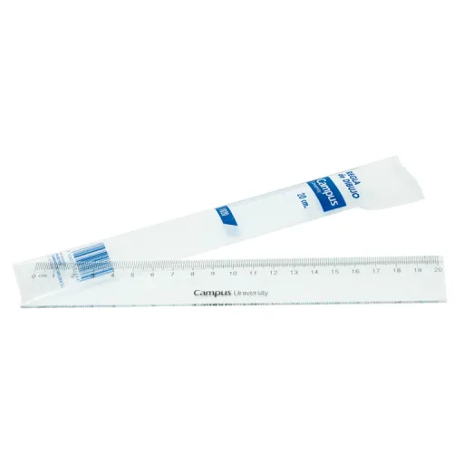 Régua Plástica 20 cm – Campus