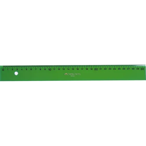 Régua Plástica 40 cm – Faber-Castell