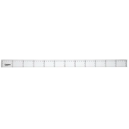 Régua Plástica 60 cm Transparente – Campus