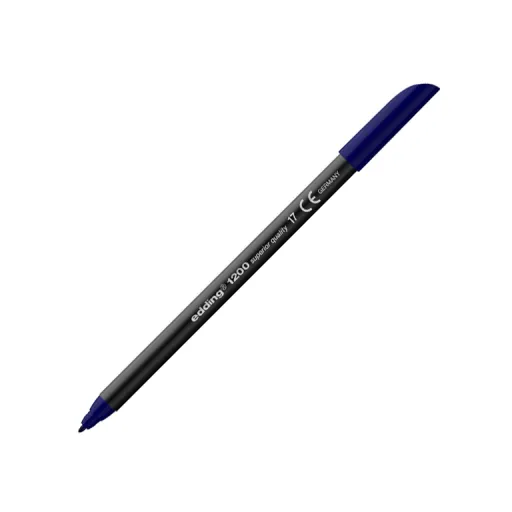 Marcadores Edding 1200 Azul Aço - Edding