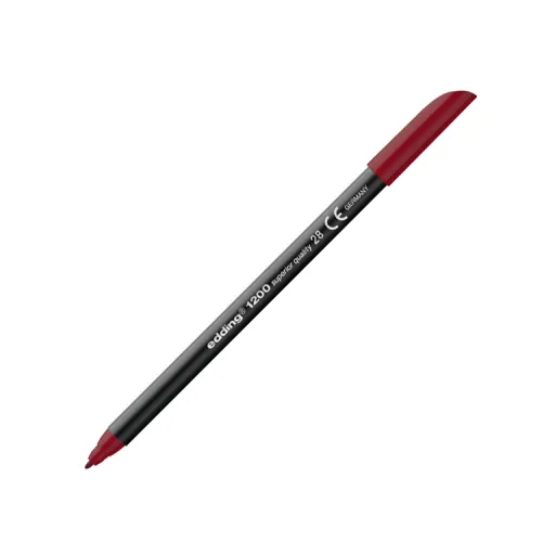 Marcadores Edding 1200 Vermelho Inglês - Edding
