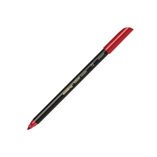 Marcadores Edding 1200 Vermelho Metálico - Edding