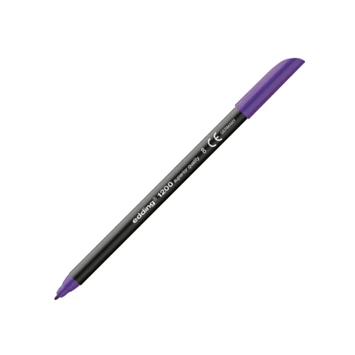 Marcador Edding 1200 Violeta – Caixa 10 Unidades – Edding