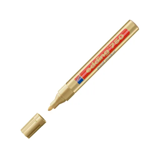 Marcadores Permanentes Edding 750 Ouro – Edding