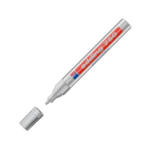 Marcadores Permanentes Edding 750 Prata – Edding
