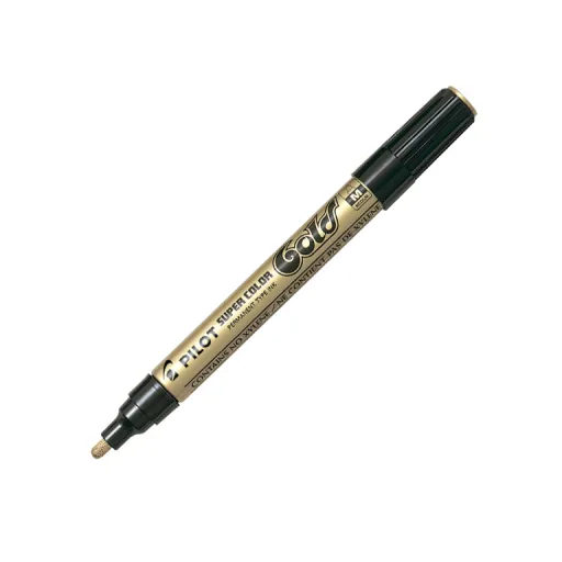 Marcador Permanente Médio 2 mm Ouro – Pilot