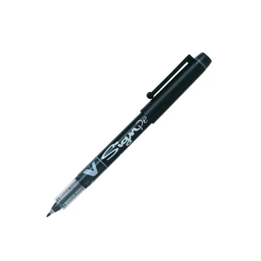 Marcador Pilot V-Sign Pen Preto – Pilot