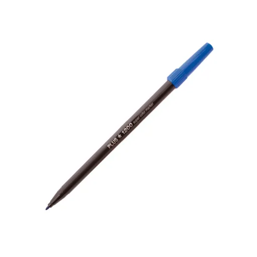 Marcador Plus 1200 Azul – Caixa 10 Unidades – Plus Office