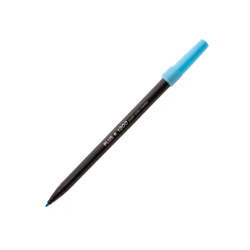 Marcador Plus 1200 Azul Céu – Plus Office
