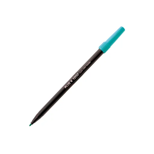 Marcador Plus 1200 Verde Jade – Plus Office
