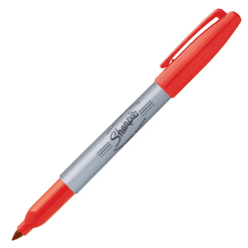 Marcador Permanente Sharpie Fino 1 mm Vermelho – Sharpie