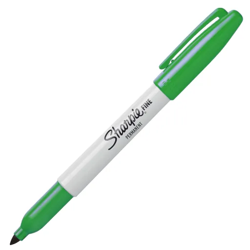 Marcador Permanente Sharpie Fino 1 mm Verde – Sharpie
