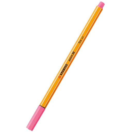 Marcador Stabilo Point 88 Rosa Claro 29 - Stabilo