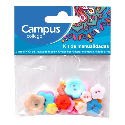 Kit de Manualidades Botões Flor – Campus