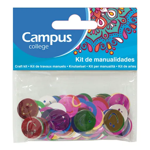 Kit de Manualidades Caras 8 mm – Campus College