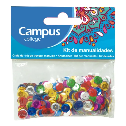 Kit de Manualidades Lantejoulas Círculos 9 mm – Campus College
