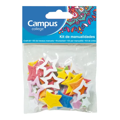 Kit de Manualidades Estrelas EVA 30x35 mm – Campus College